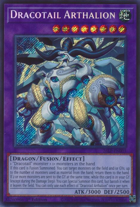 Dracotail Arthalion (Secret Rare), Limited Pack World Championship 2026 26LP-EN003
