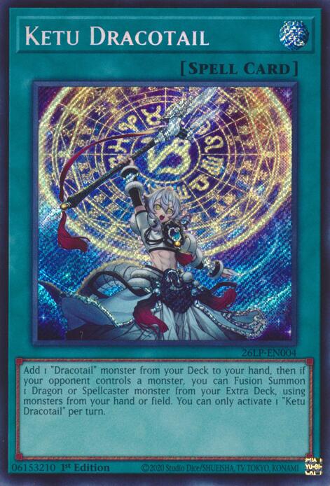 Ketu Dracotail (Secret Rare), Limited Pack World Championship 2026 26LP-EN004