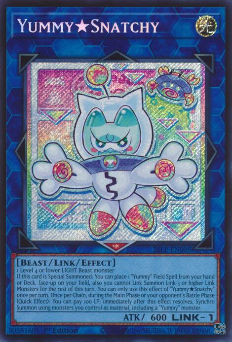 YummySnatchy (Secret Rare), Limited Pack World Championship 2026 26LP-EN005