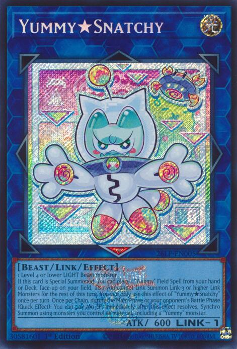 YummySnatchy (Emblazoned Secret Rare), Limited Pack World Championship 2026 26LP-EN005