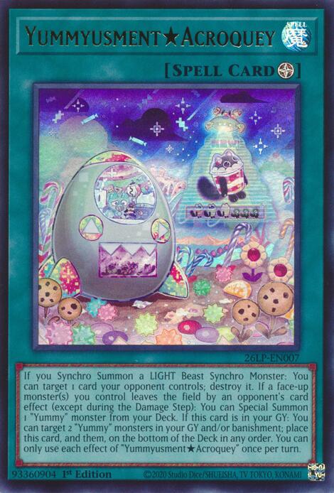 YummyusmentAcroquey, Limited Pack World Championship 2026 26LP-EN007