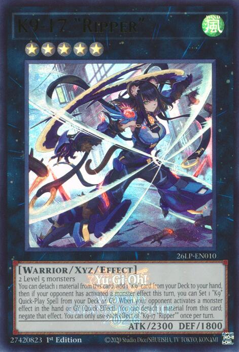 K9-17 Ripper (Emblazoned), Limited Pack World Championship 2026 26LP-EN010