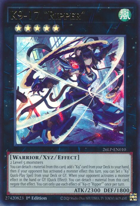 K9-17 Ripper, Limited Pack World Championship 2026 26LP-EN010