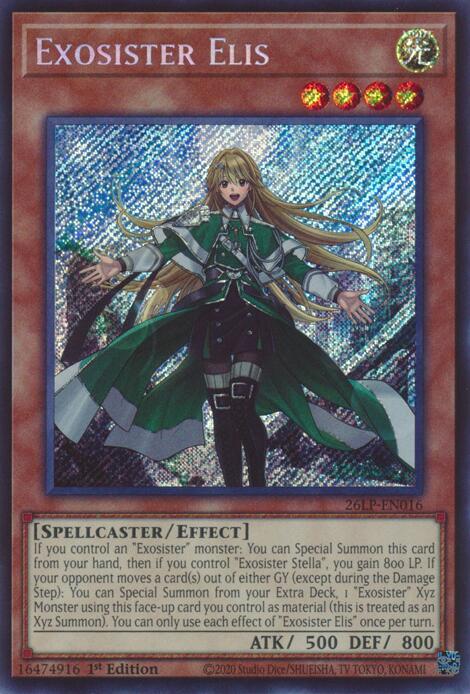 Exosister Elis (Secret Rare), Limited Pack World Championship 2026 26LP-EN016