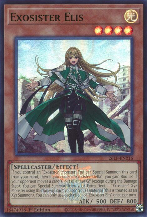 Exosister Elis (Emblazoned), Limited Pack World Championship 2026 26LP-EN016