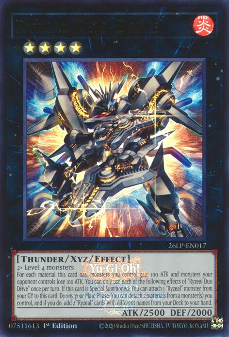 Ryzeal Duo Drive (Emblazoned), Limited Pack World Championship 2026 26LP-EN017