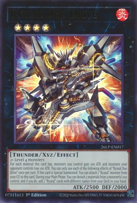 Ryzeal Duo Drive, Limited Pack World Championship 2026 26LP-EN017