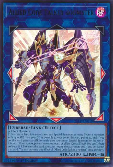 Allied Code Talker @Ignister, Limited Pack World Championship 2026 26LP-EN019