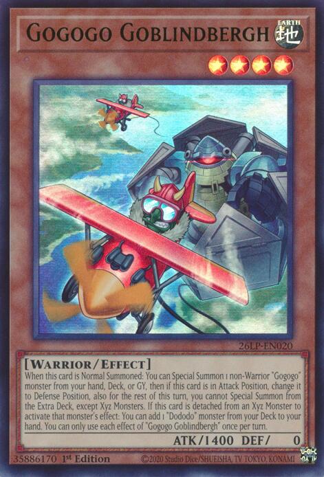 Gogogo Goblindbergh, Limited Pack World Championship 2026 26LP-EN020