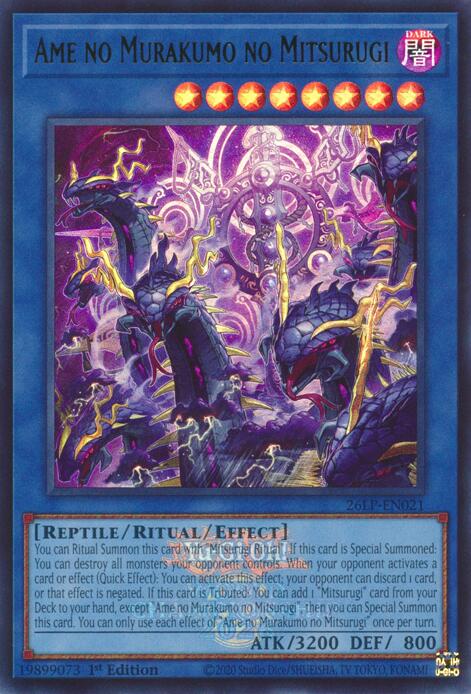 Ame no Murakumo no Mitsurugi (Emblazoned), Limited Pack World Championship 2026 26LP-EN021