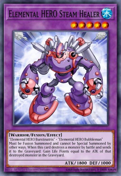 Elemental HERO Steam Healer, Speed Duel GX: Duel Academy Box SGX1-ENA24