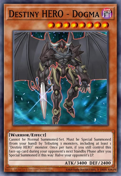 Destiny HERO - Dogma, Speed Duel GX: Duel Academy Box SGX1-ENB07