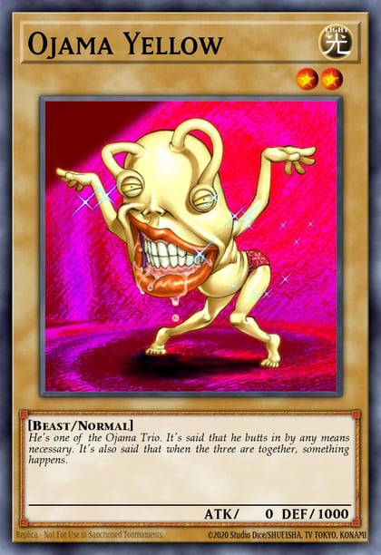 Ojama Yellow, Speed Duel GX: Duel Academy Box SGX1-ENC01
