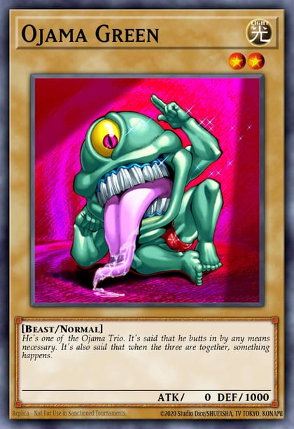 Ojama Green, Speed Duel GX: Duel Academy Box SGX1-ENC02