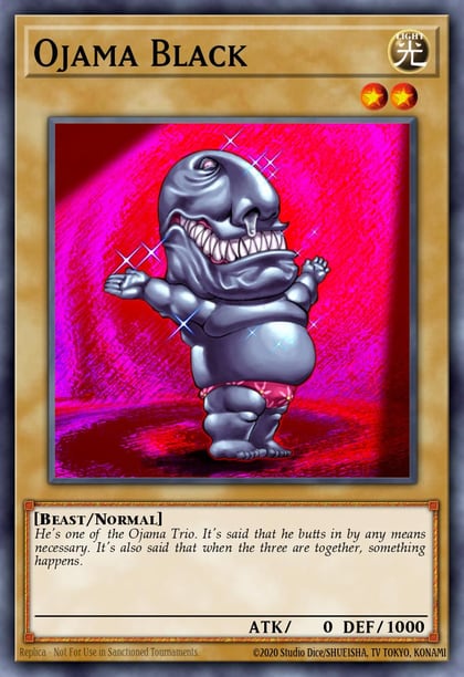 Ojama Black, Speed Duel GX: Duel Academy Box SGX1-ENC03