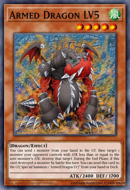 Armed Dragon LV5, Speed Duel GX: Duel Academy Box SGX1-ENC07