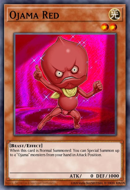 Ojama Red, Speed Duel GX: Duel Academy Box SGX1-ENC10