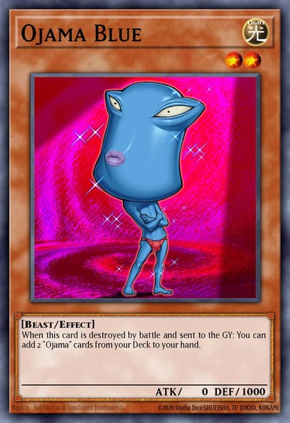 Ojama Blue, Speed Duel GX: Duel Academy Box SGX1-ENC11