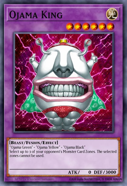 Ojama King (Secret Rare), Speed Duel GX: Duel Academy Box SGX1-ENC21