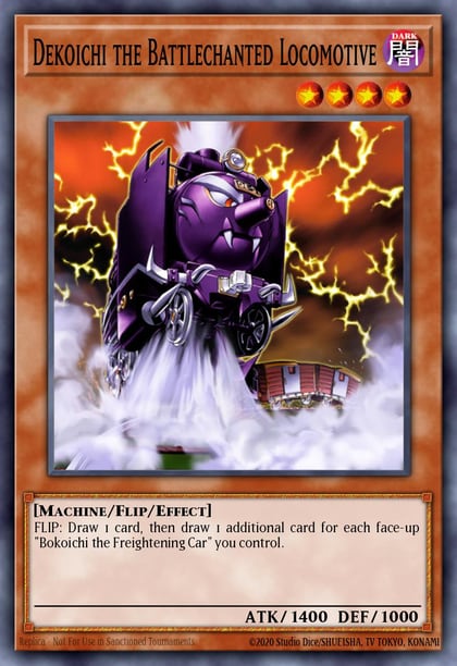 Dekoichi the Battlechanted Locomotive (Secret Rare), Speed Duel GX: Duel Academy Box SGX1-END05
