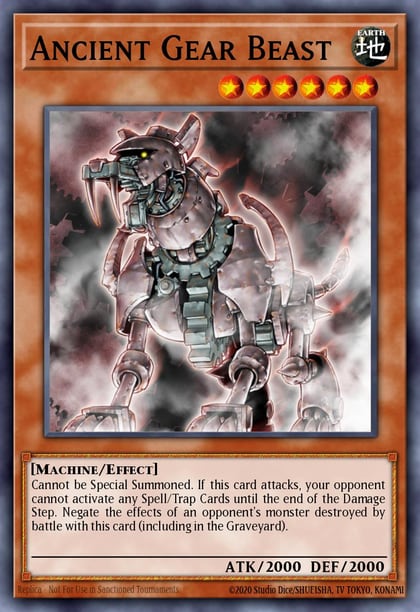 Ancient Gear Beast, Speed Duel GX: Duel Academy Box SGX1-END06