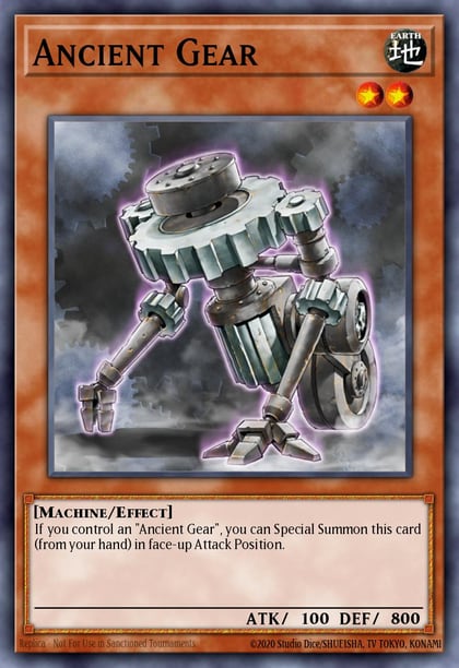 Ancient Gear, Speed Duel GX: Duel Academy Box SGX1-END08