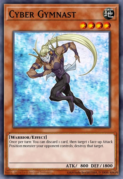 Cyber Gymnast, Speed Duel GX: Duel Academy Box SGX1-ENE08
