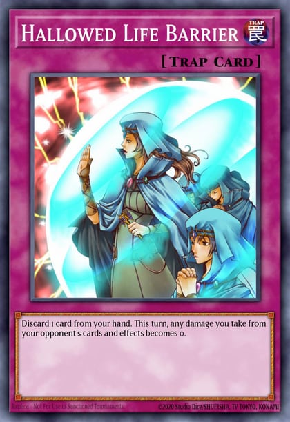 Hallowed Life Barrier, Speed Duel GX: Duel Academy Box SGX1-ENE18