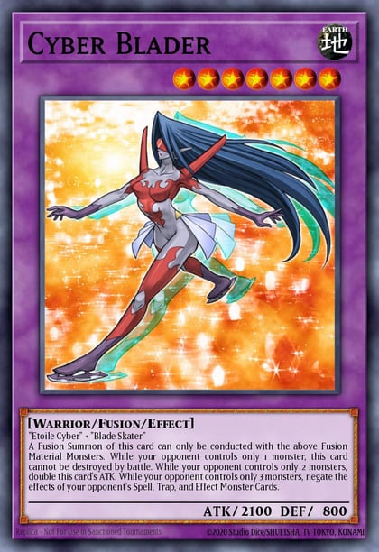 Cyber Blader (Secret Rare), Speed Duel GX: Duel Academy Box SGX1-ENE21