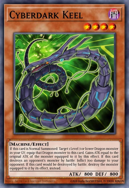 Cyberdark Keel, Speed Duel GX: Duel Academy Box SGX1-ENG07