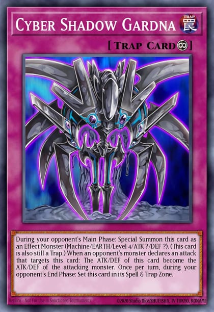 Cyber Shadow Gardna, Speed Duel GX: Duel Academy Box SGX1-ENG17