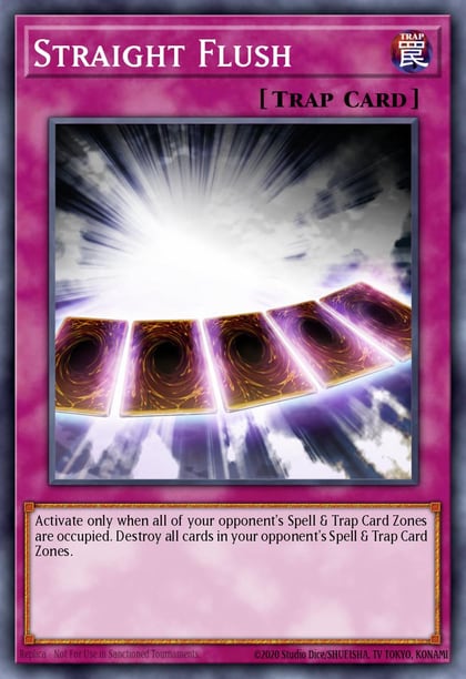 Straight Flush, Speed Duel GX: Duel Academy Box SGX1-ENG18