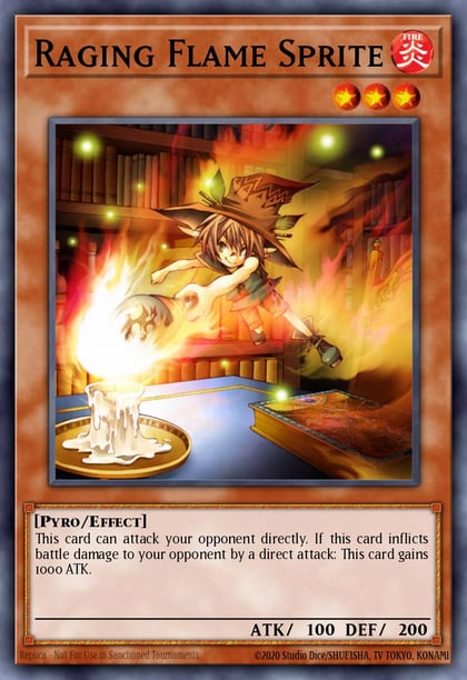 Raging Flame Sprite, Speed Duel GX: Duel Academy Box SGX1-ENH06