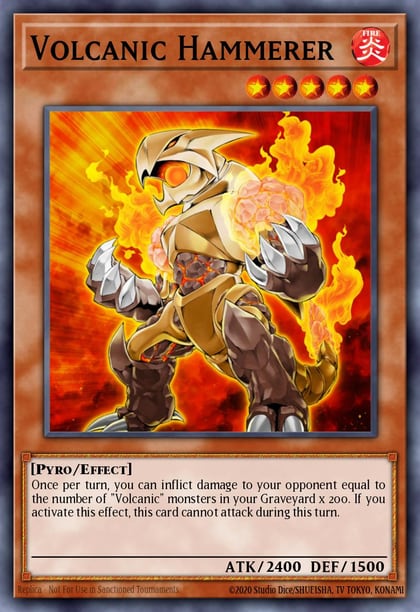 Volcanic Hammerer, Speed Duel GX: Duel Academy Box SGX1-ENH09