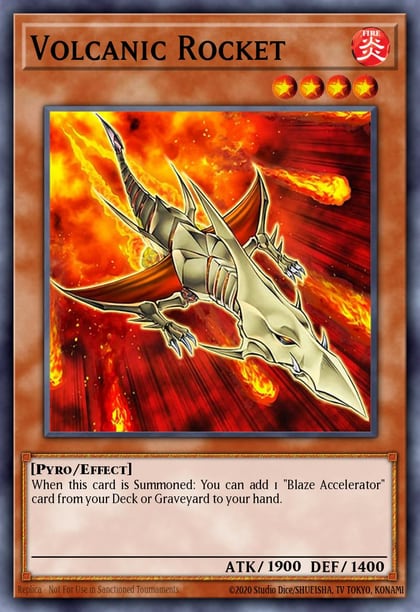 Volcanic Rocket (Secret Rare), Speed Duel GX: Duel Academy Box SGX1-ENH10