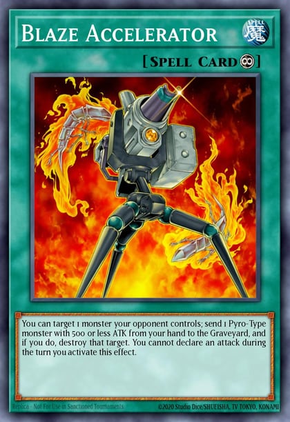 Blaze Accelerator, Speed Duel GX: Duel Academy Box SGX1-ENH14