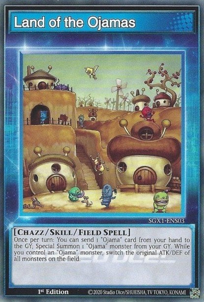 Land of the Ojamas, Speed Duel GX: Duel Academy Box SGX1-ENS03