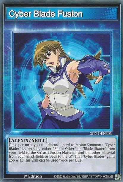 Cyber Blade Fusion, Speed Duel GX: Duel Academy Box SGX1-ENS05