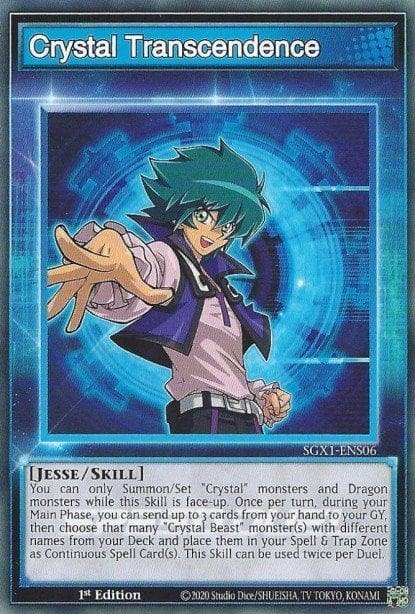 Crystal Transcendence, Speed Duel GX: Duel Academy Box SGX1-ENS06