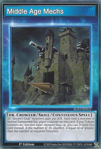 Middle Age Mechs, Speed Duel GX: Duel Academy Box SGX1-ENS12