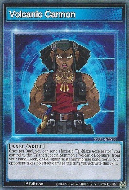 Volcanic Cannon, Speed Duel GX: Duel Academy Box SGX1-ENS16