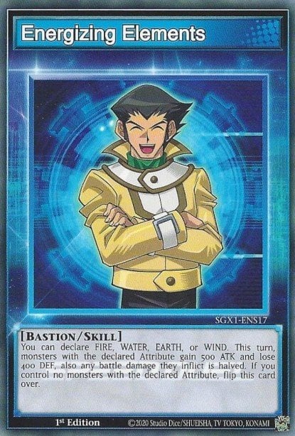 Energizing Elements, Speed Duel GX: Duel Academy Box SGX1-ENS17