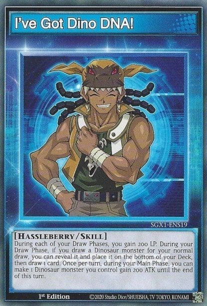 I've Got Dino DNA!, Speed Duel GX: Duel Academy Box SGX1-ENS19