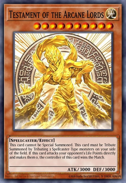 Testament of the Arcane Lords, World Championship Series WCPS-EN601