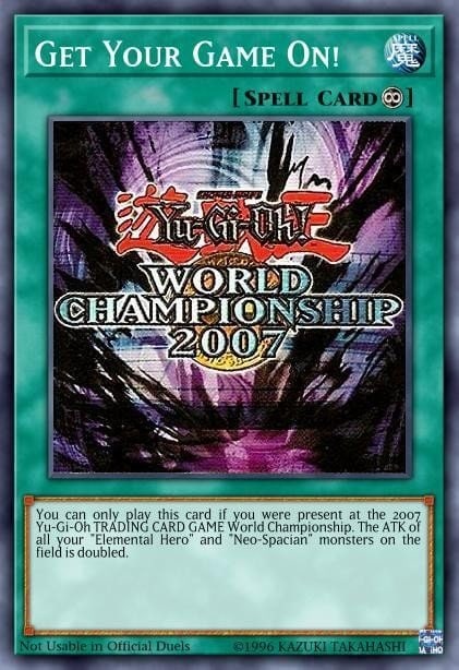 Get Your Game On!, World Championship Series WCPS-EN700