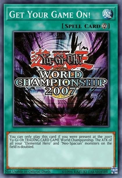 Get Your Game On!, World Championship Series WCPS-EN700