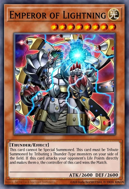 Emperor of Lightning, World Championship Series WCPS-EN702