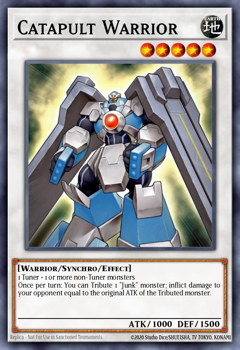 Catapult Warrior, Yu-Gi-Oh! 5D's Manga Promotional Cards YF02-EN001