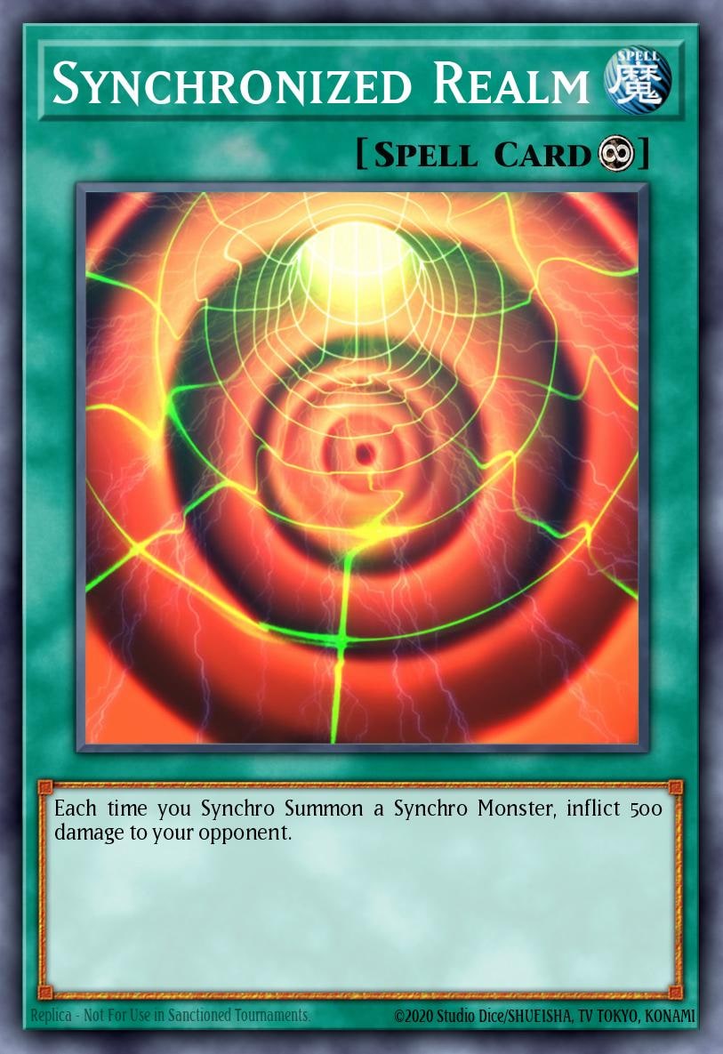 Synchronized Realm, 5D's 2008 Starter Deck 5DS1-EN022