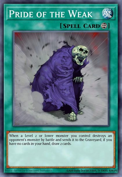 Pride of the Weak, 5D's Starter Deck 2009 5DS2-EN021